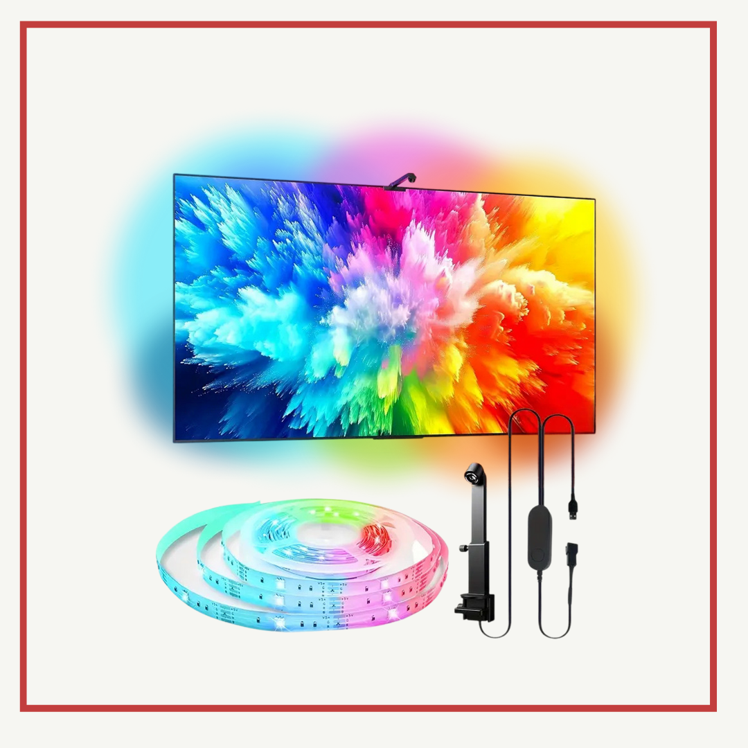 Meeslepende tv-achtergrondverlichting