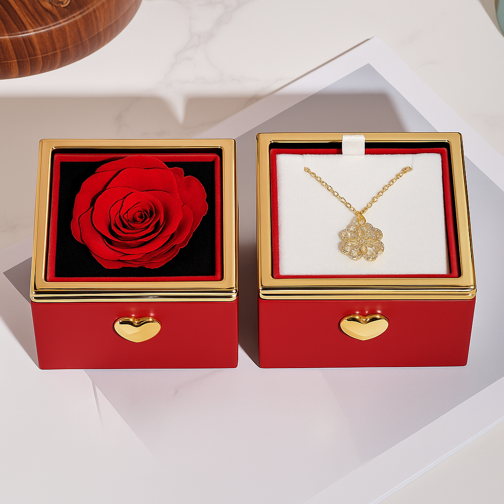 Klaverblad &amp; Harten Transformerende Ketting