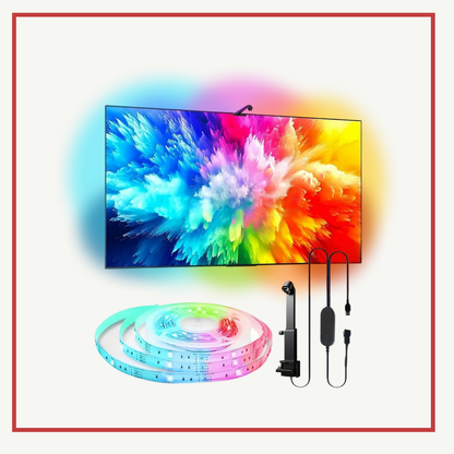 Meeslepende tv-achtergrondverlichting