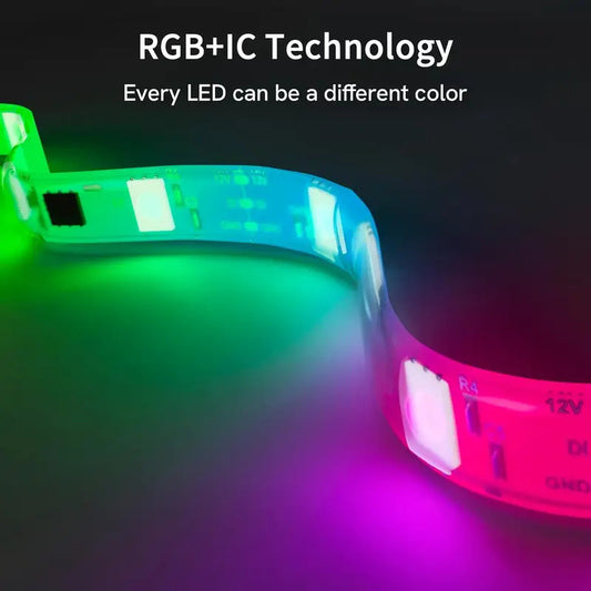 Meeslepende tv-achtergrondverlichting