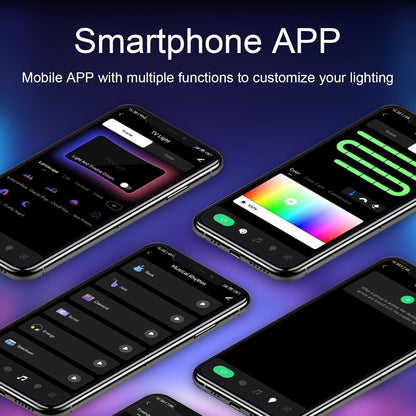 Meeslepende tv-achtergrondverlichting