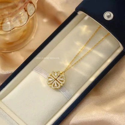 Klaverblad &amp; Harten Transformerende Ketting